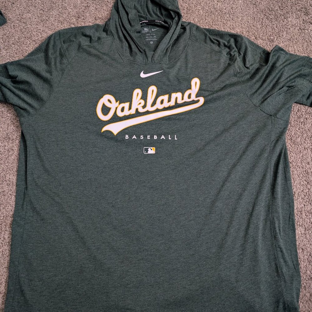 Oakland Athletics Nike Green Authentic Collection Early